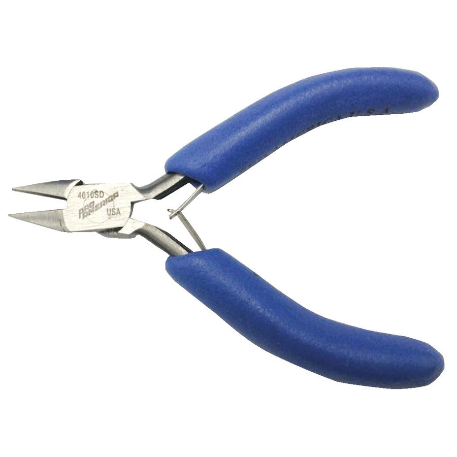 Techni-Pro 758PL018 ESD Cutter, Diagonal, Straight, Flush Cut, 4.375" OAL