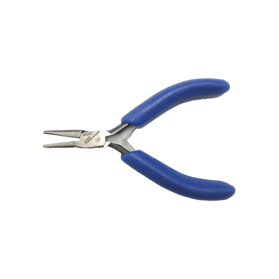 Techni-Pro 758PL020 Zange, Subminiatur-Flachzange, glatte Backen, ESD-sicher, 4,5" Gesamtlänge