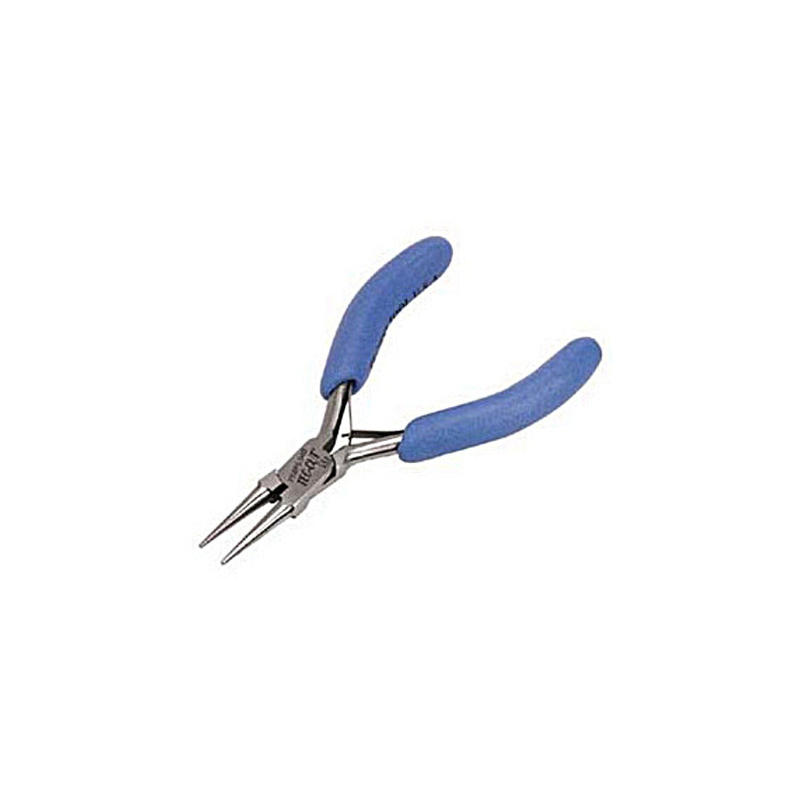 Techni-Pro 758PL040 Zange, Rundzange, glatte Backen, ESD-sicher, 4,5" Gesamtlänge