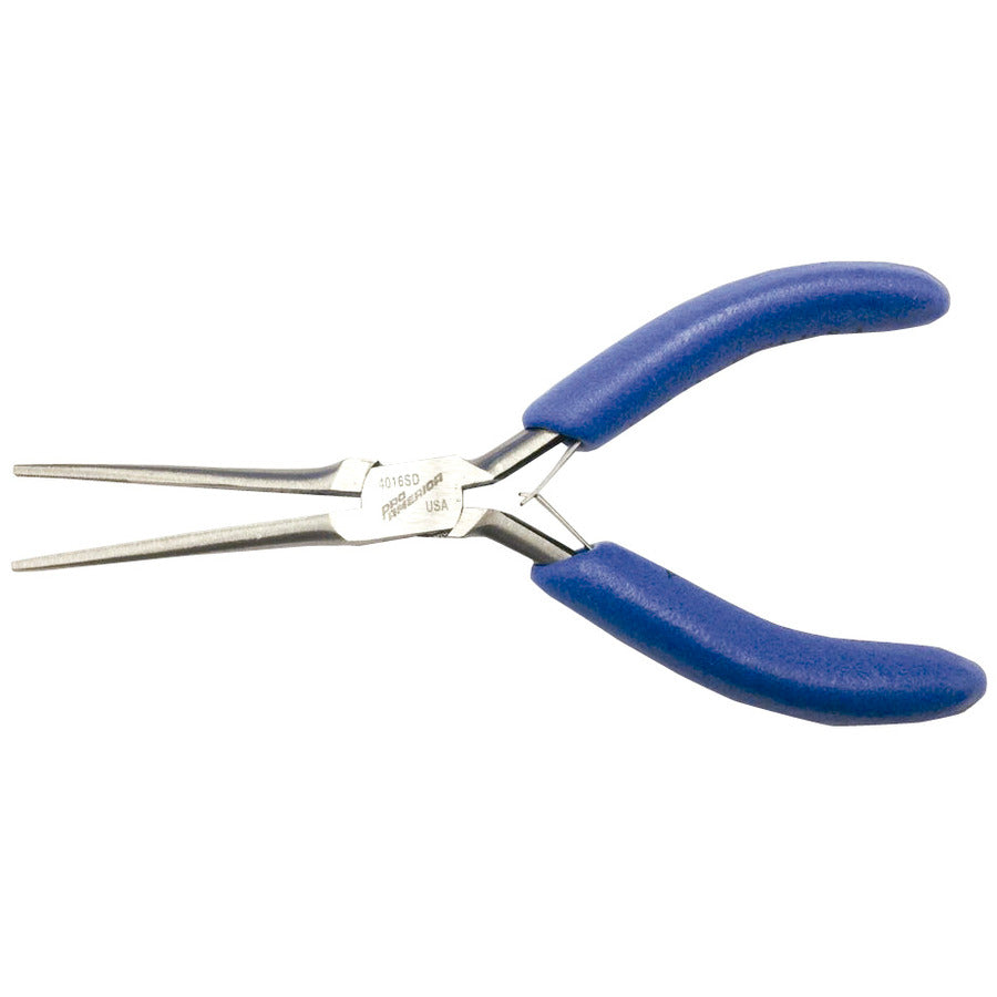 Techni-Pro 758PL4016 Zange, schlanke Spitzzange, gezahnte Backen, ESD-sicher, 14,6 cm Gesamtlänge