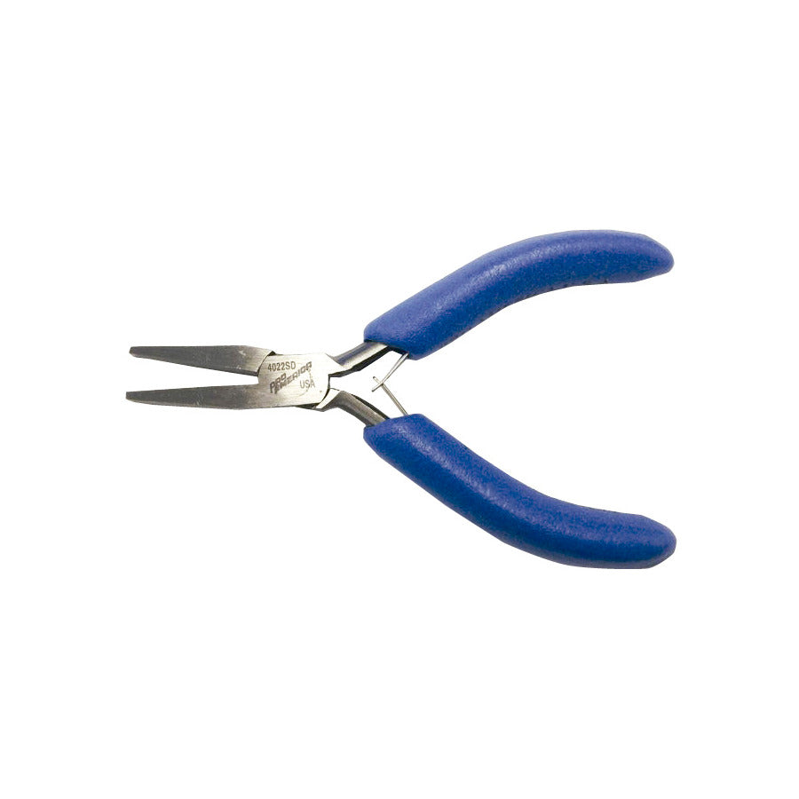 Techni-Pro 758PL4022 Zange, Entenschnabel, glatte Backen, ESD-sicher, 4,5" Gesamtlänge