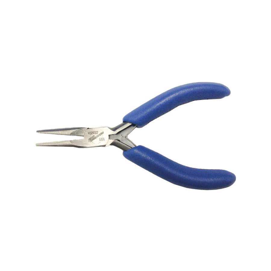 Techni-Pro 758PL4026 Zange, Miniatur-Spitzzange, glatte Backen, ESD-sicher, 4.75" Gesamtlänge