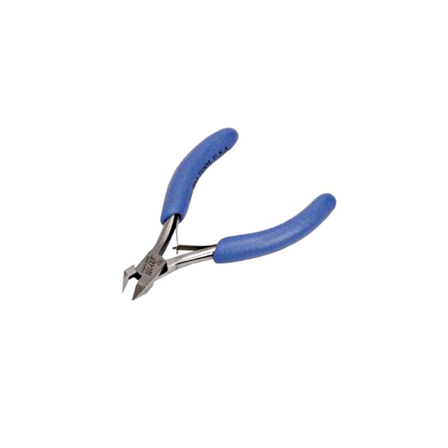 Techni-Pro 758PL4040 Seitenschneider, abgewinkelte Kopf, bündiger Schnitt, ESD, 4" Gesamtlänge