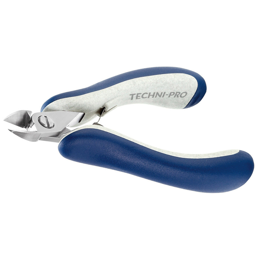 Techni-Pro 758PL5152E Seitenschneider, groß, ovaler Kopf, bündig, ESD, 4,9" Gesamtlänge, Infinity Elite Ergo-Tec
