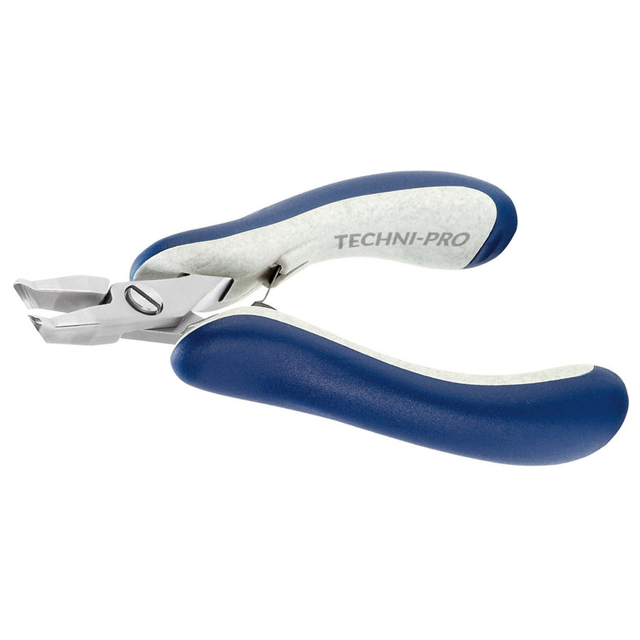 Techni-Pro 758PL5247E Seitenschneider, kleiner Schrägkopf, bündig, ESD, 5.1" Gesamtlänge, Infinity Elite Ergo-Tec