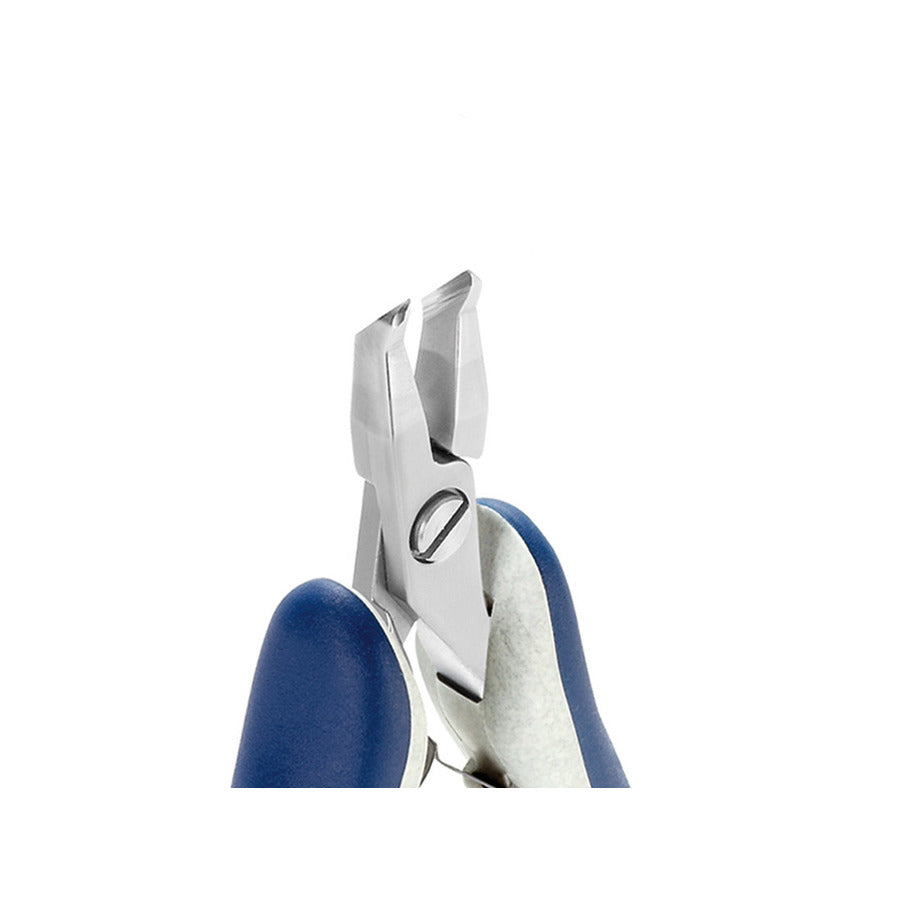 Techni-Pro 758PL5247E Seitenschneider, kleiner Schrägkopf, bündig, ESD, 5.1" Gesamtlänge, Infinity Elite Ergo-Tec