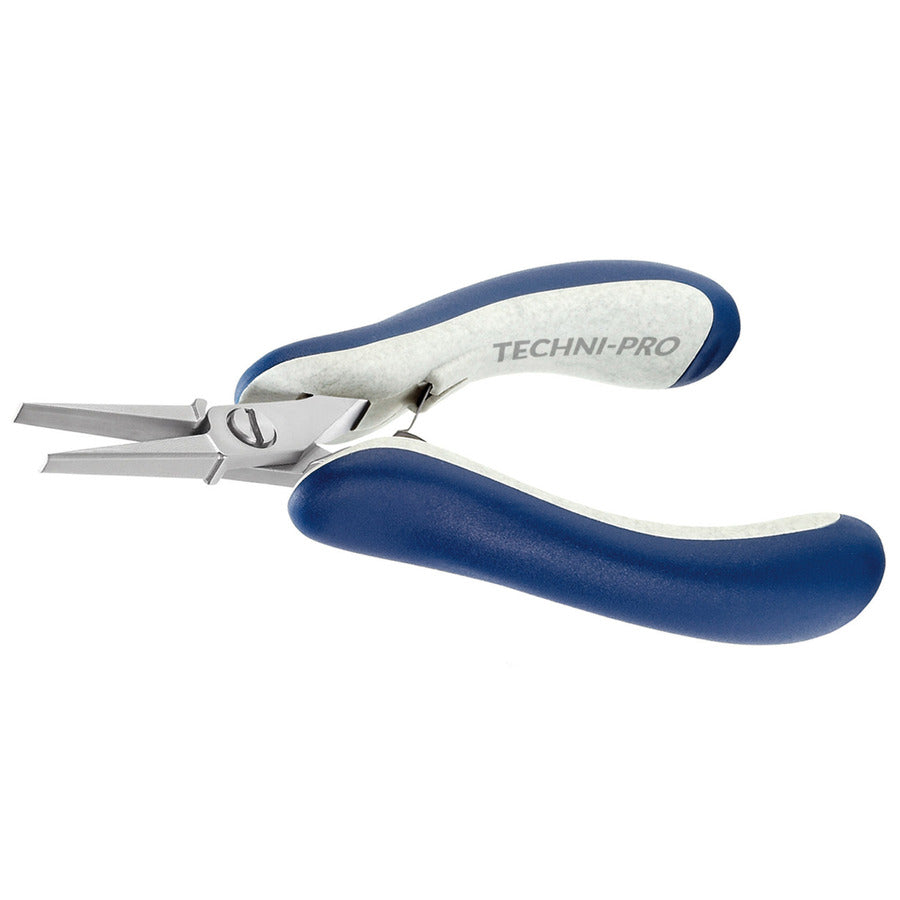 Techni-Pro 758PL6013E Zange, Flachzange, glatte Backen, ESD, 5,7" Gesamtlänge, ergonomischer Griff, 100Cr6