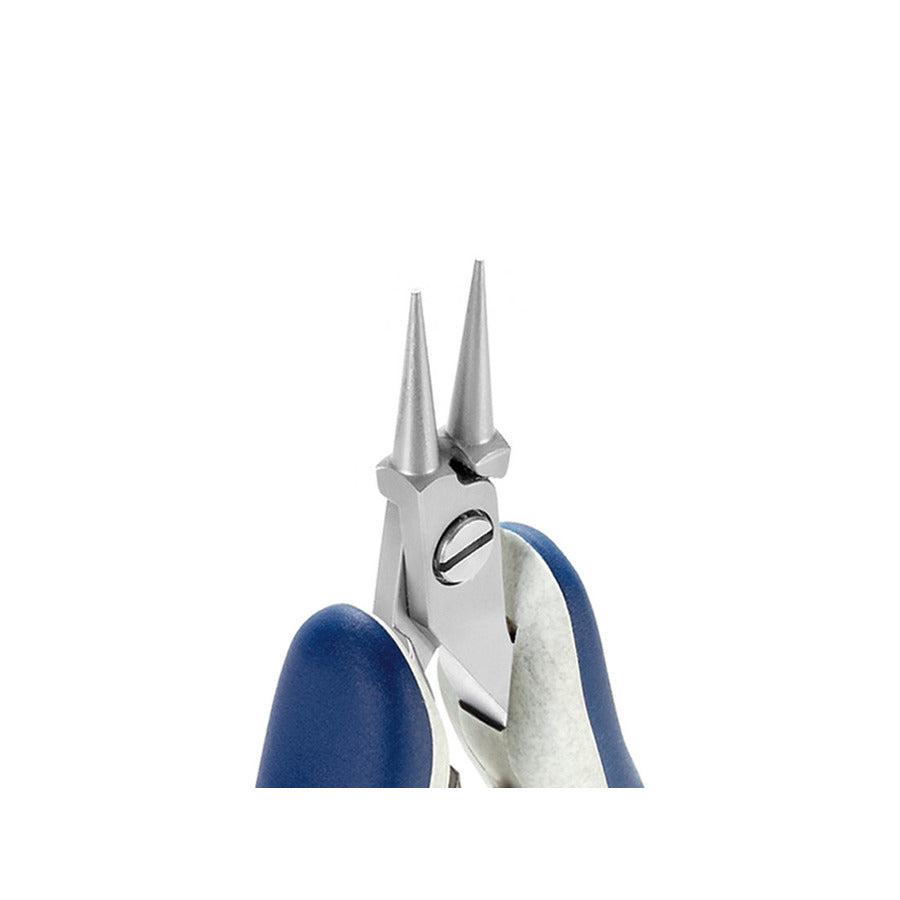 Techni-Pro 758PL6041E Zange, Rundzange, glatte Backen, ESD, 5.5" Gesamtlänge, ergonomischer Griff, 100Cr6