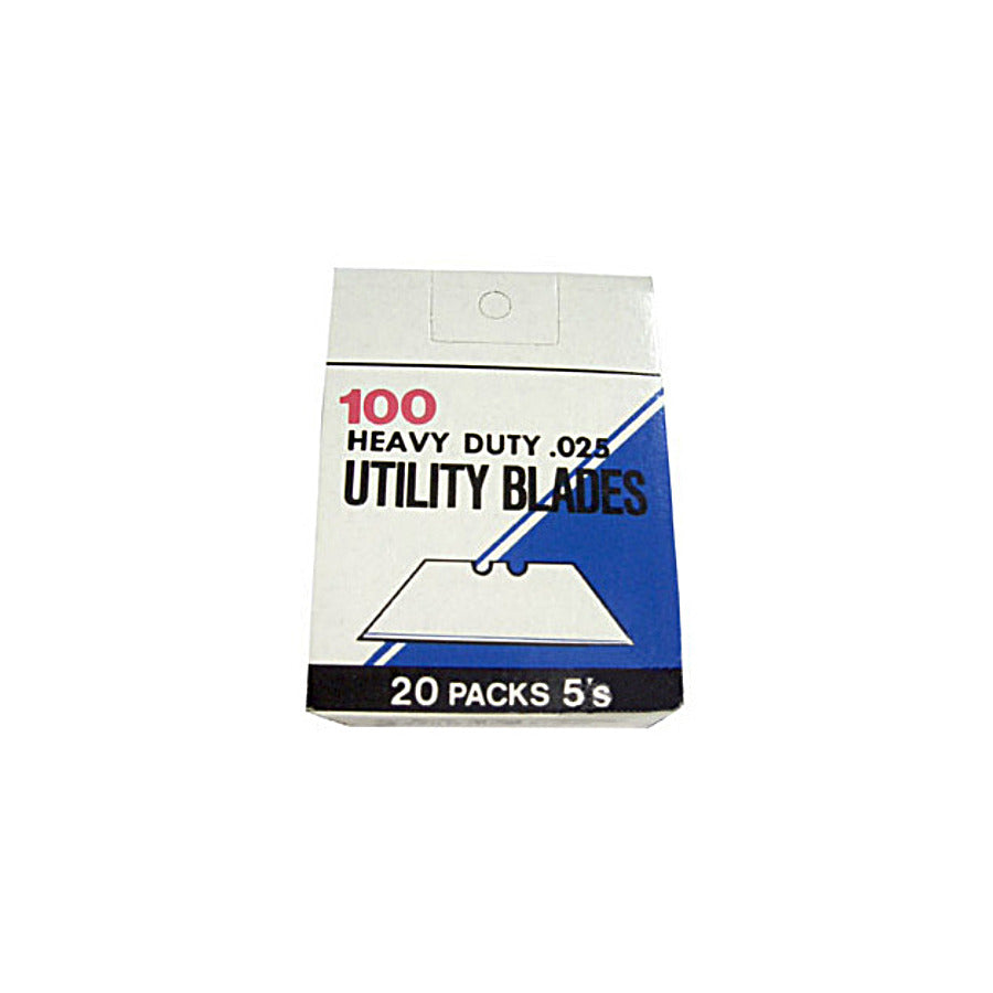 Techni-Pro 758PR092 Ersatzklingen, Hochbelastbar, Cuttermesser, 100 Stück/Packung