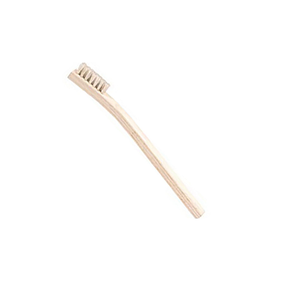 Techni-Pro 758PR300 ESD-Kratzbürste, Rosshaar, Holzgriffe, 19 mm Borsten, 4" x 9" Reihen