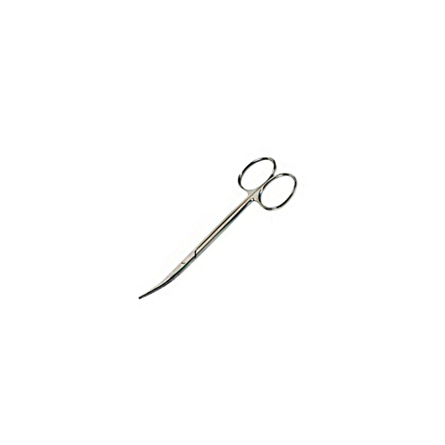 Techni-Pro 758SC010 Schere, leichte Irisschere, gebogen, Doppelringgriff, 4.25" Gesamtlänge