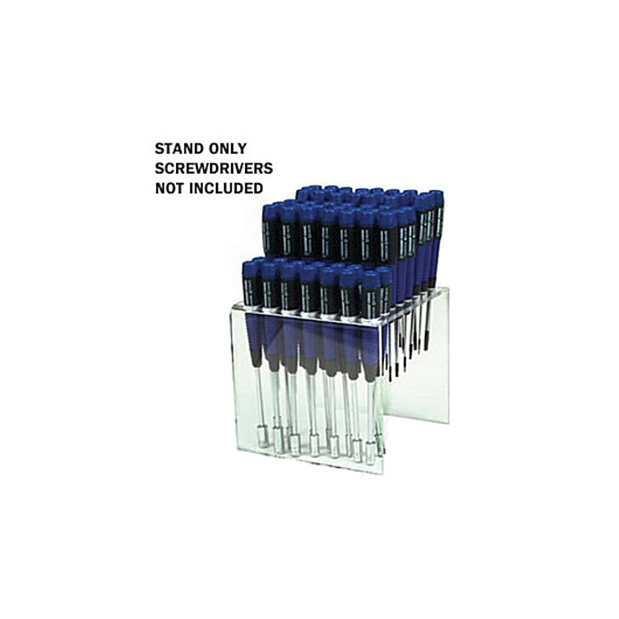 Techni-Pro 758SC259 Schraubendreher-Set, Präzision, durchsichtiger Tischständer