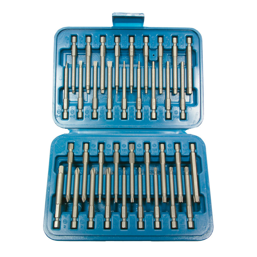 Techni-Pro 758SC4379 Kraftbit-Set, 36-teilig, 1/4" Antrieb, 3" Gesamtlänge