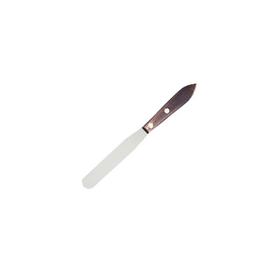 Techni-Pro 758SO0026 Mikrospatel Holzgriff Edelstahl 4" 7 1/2"