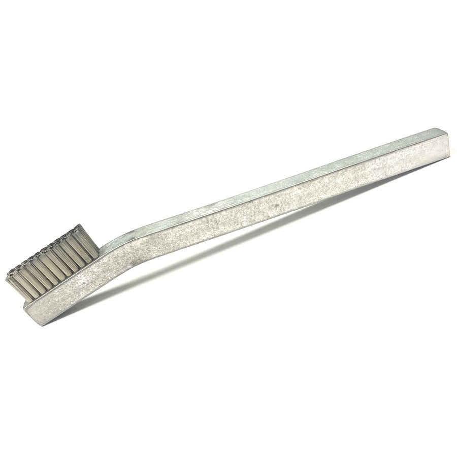Techni-Pro 758ST043 Bürste, kratzend, leitfähig, Edelstahl, 7/16", 3 x 11, Aluminiumgriff
