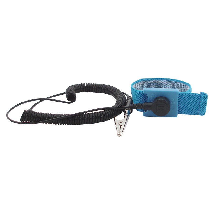 Techni-Pro 758ST096 Handgelenkschlaufe, verstellbar, 3,66 m Kabel, schwarz