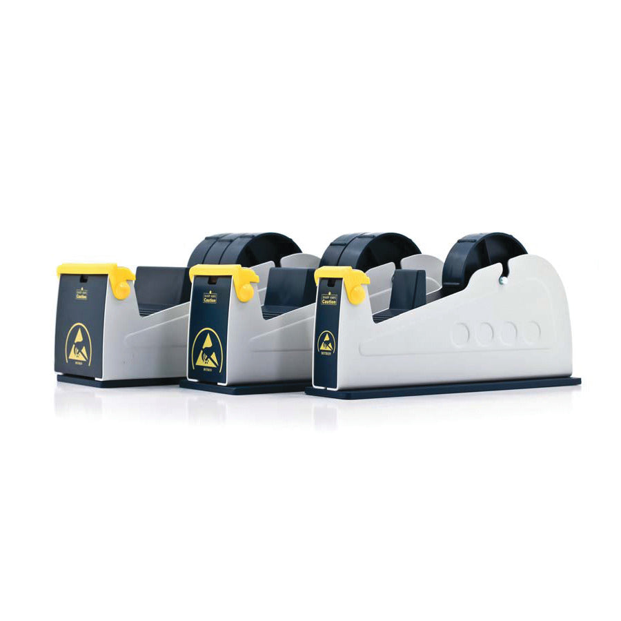 Techni-Pro 758ST2601 Antistatischer Klebebandabroller für 3" (7,62 cm) Rollenkerne bis 1" (2,54 cm) Breite
