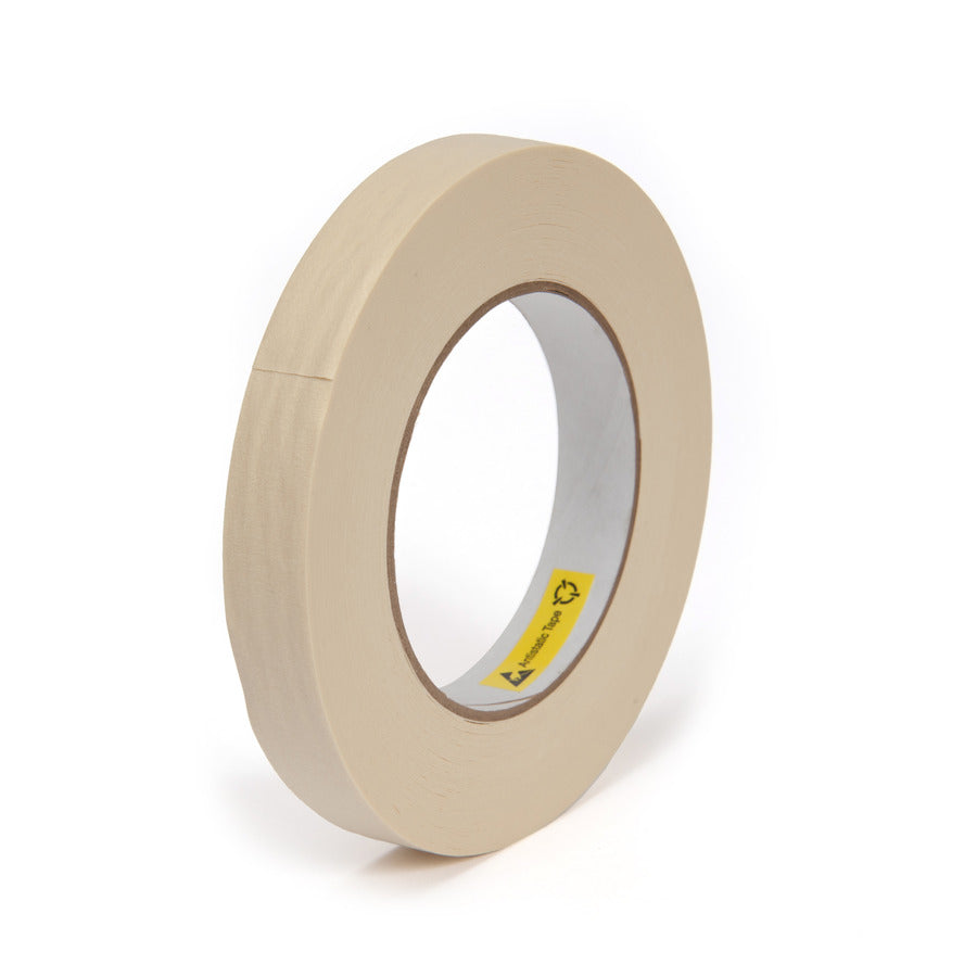 Techni-Pro 758ST430 Band, Hochtemperatur-Maskierung, niedrige Statik, 275 Grad, 19mmx55m, 76mm Kern, 5.5mil, Tan