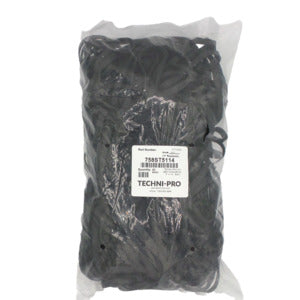 Techni-Pro 758ST5114 Leitfähige Gummibänder, Schwarz, 5" x 1/4", 210/Beutel