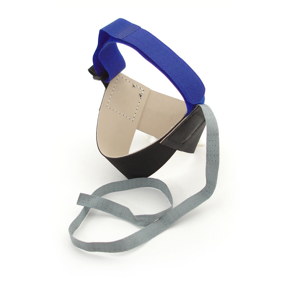 Techni-Pro 758ST558 Fersen-Erdungsband, Klettverschluss, D-Ring, ESD-sicher, Schwarz/Blau