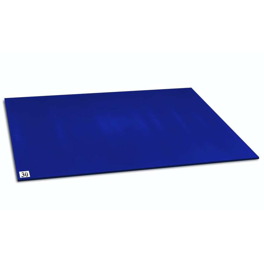 Techni-Pro 758ST6945 Abziehbare Klebefußmatte, Kontaminationskontrolle, Blau, 26" x 45"