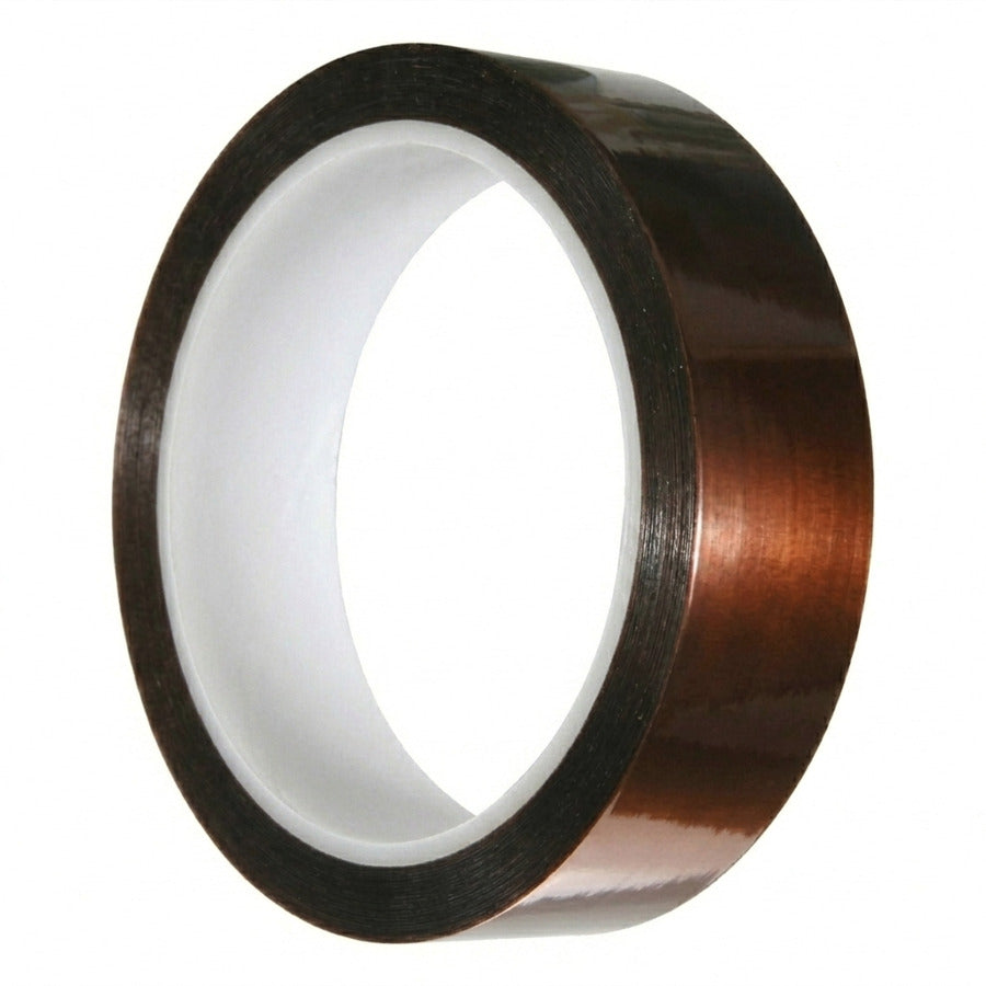 Techni-Pro 758ST778 Kapton Tape, 7/8"x72 Yds, 3" Core, 2.4 mil, Silicone Adhesive