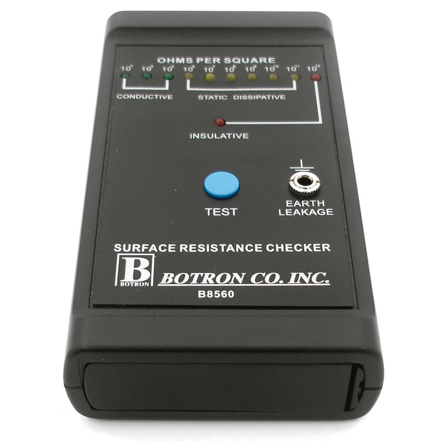Techni-Pro 758ST8560 Surface Resistivity Meter, Handheld, Analog, LED Light Indicators