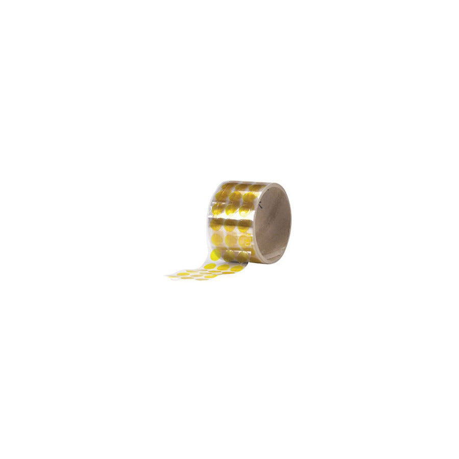 Techni-Pro 758ST9380 Kapton-Scheibe, 3/8", 3" Kern, 3.5 mil, Silikonklebstoff, 2000/Rolle