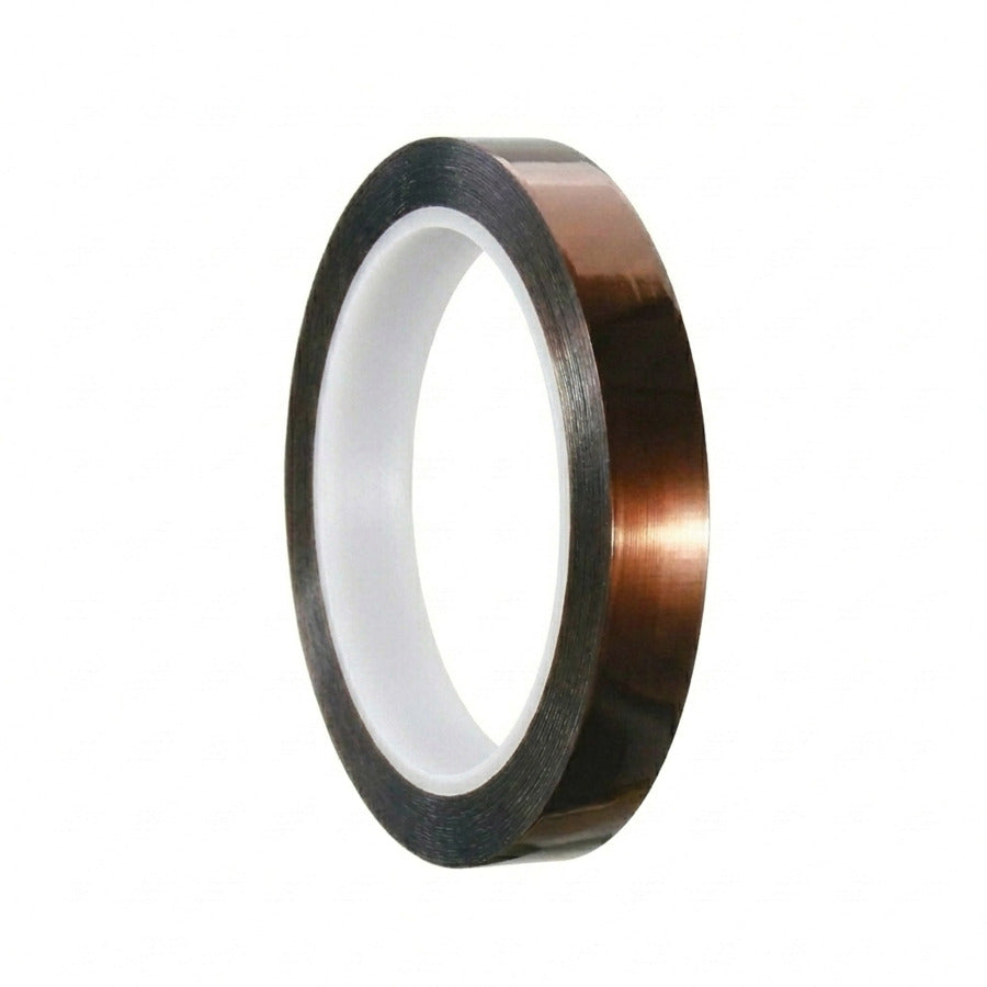 Techni-Pro 758ST9538 Kaptonband, 3/8"x36 Yds, 3" Kern, 4.5 mil, Silikonkleber