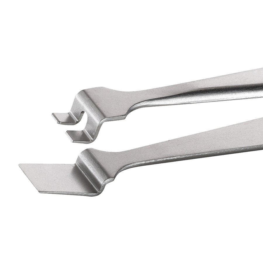 Techni-Pro 758TW068 Wafer Tweezers, Style 2WF, Anti-Acid/Anti-Mag, SS, Handling 2in, 4.7"