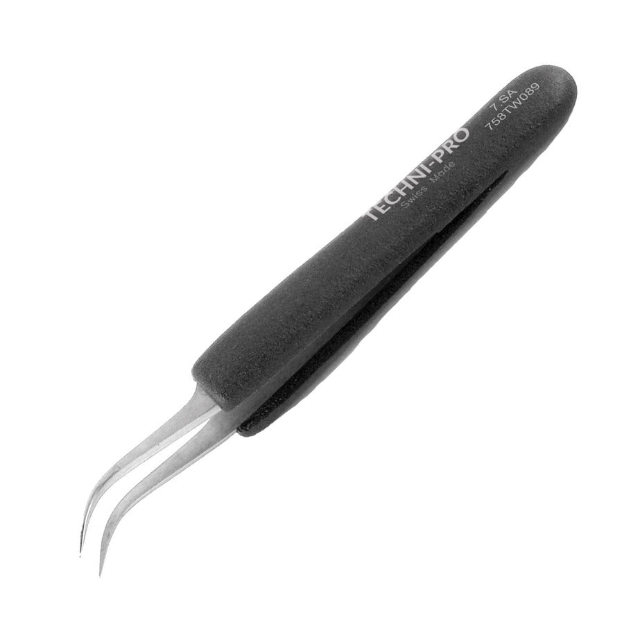 Techni-Pro 758TW089 Tweezer Precision Ergo Type 7 Anti-Static/Mag