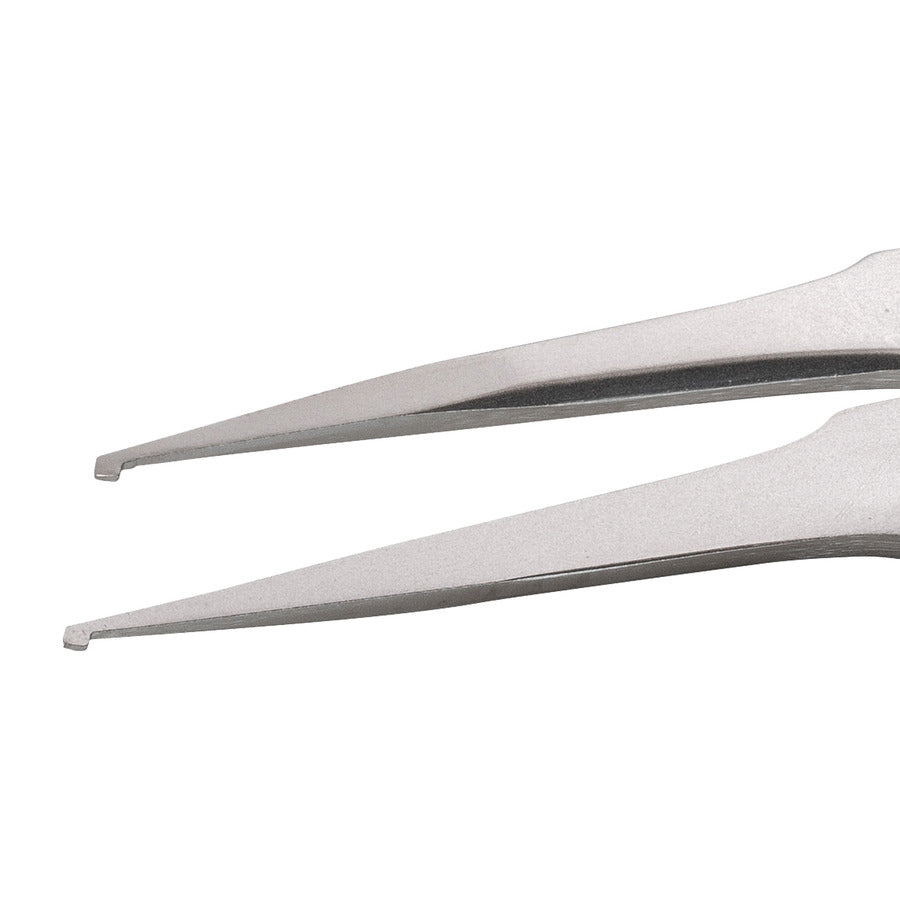 Techni-Pro 758TW109 SMD Tweezers, Style SM109, Anti-Acid/Anti-Mag, SS, 4.7"