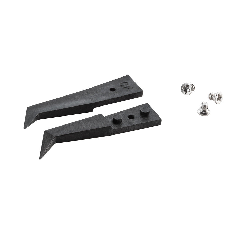 Techni-Pro 758TW2046 ESD Kunststoffspitzen, Stil 246, Carbonfaser, für 246CFR.SA, abgewinkelt, dünn, 1,4 Zoll