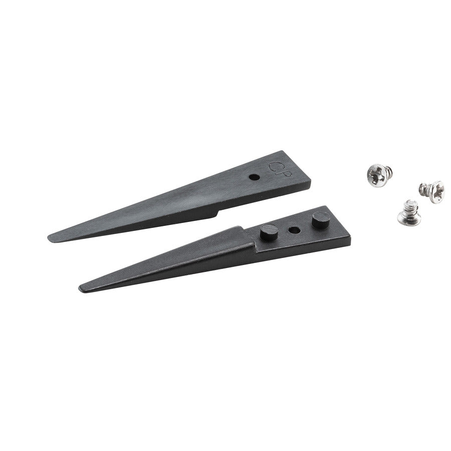Techni-Pro 758TW207 ESD-Kunststoffspitzen, Form 2A, Carbon-PEEK-Spitzen für 2ACPR.SA, Rund, Flach, 1,6"