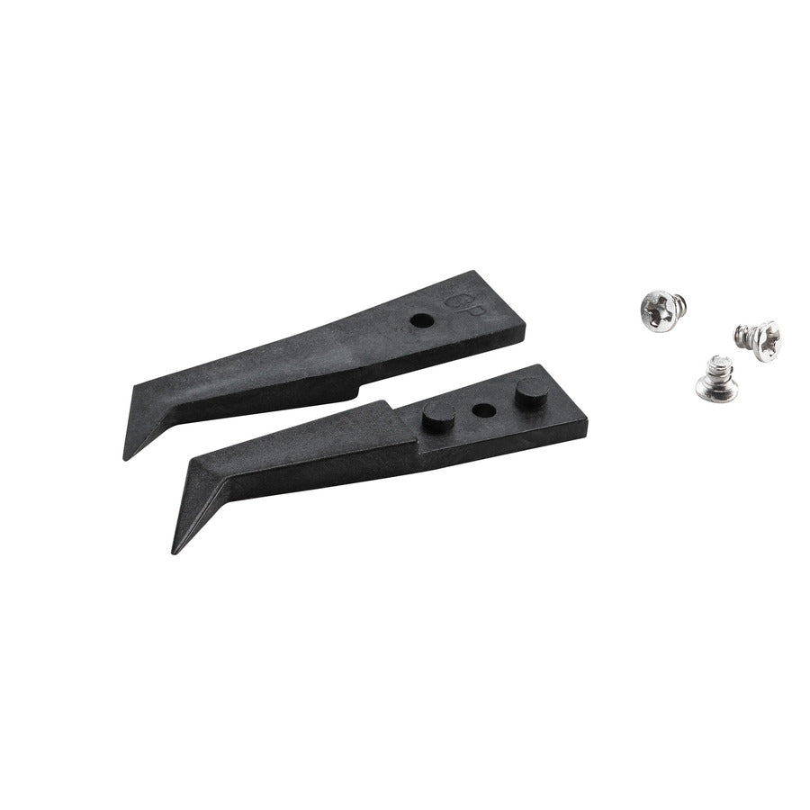 Techni-Pro 758TW214 ESD Plastic Tips, Style 246, Carbon PEEK, for 246CPR.SA, Angled, Thin, 1.4"