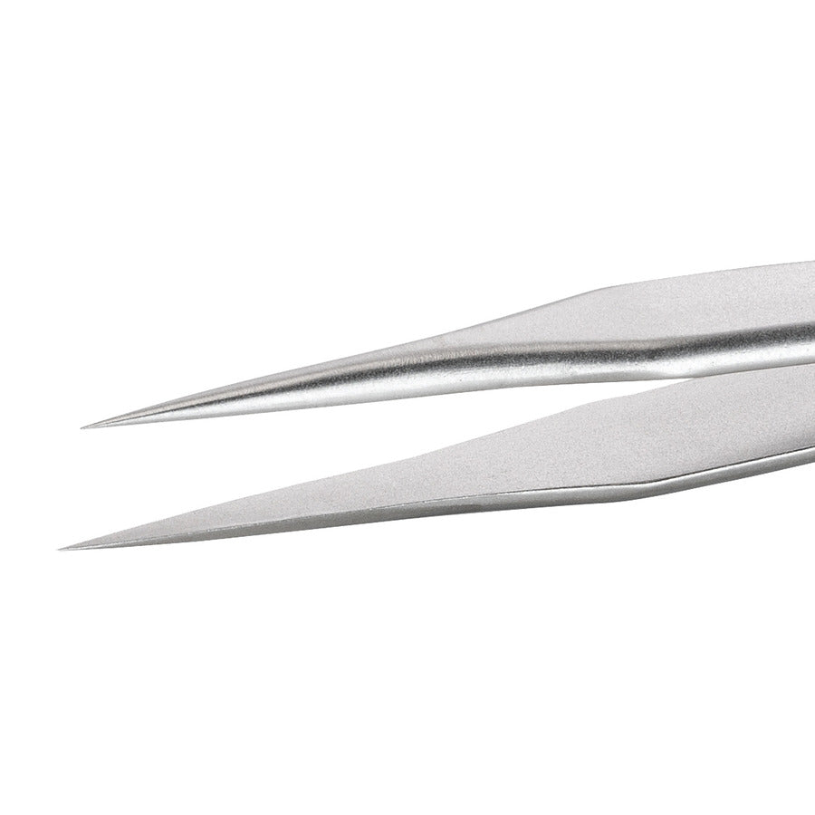 Techni-Pro 758TW247 Mini Tweezers, Style M5, Anti-Acid/Anti-Mag, SS, Very Fine, Sharp, 3.1"