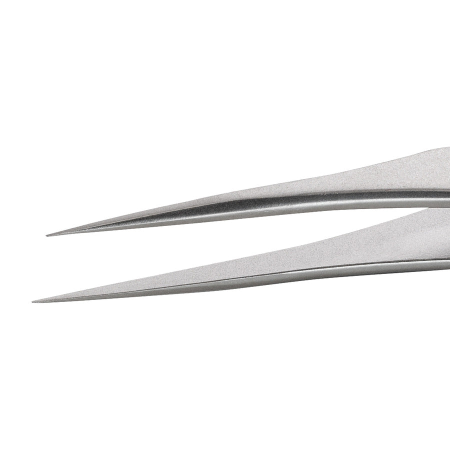 Techni-Pro 758TW250 Mini Tweezers, Style M2, Anti-Acid/Anti-Mag, SS, Fine, Sharp, 3.5"