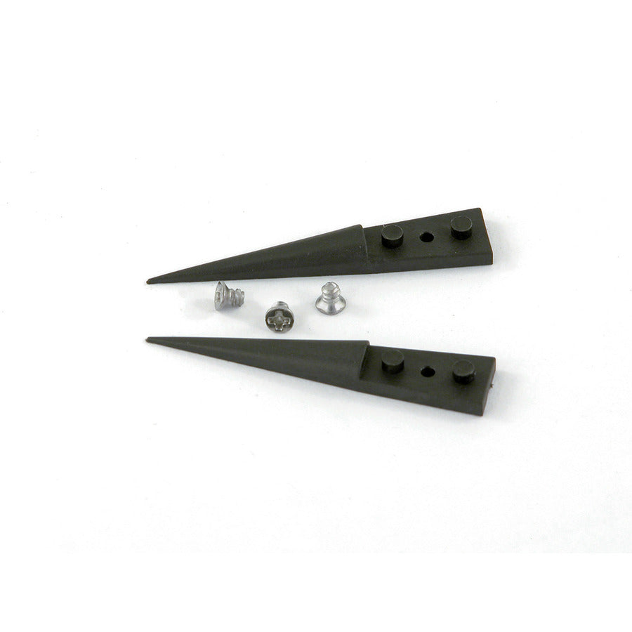 Techni-Pro 758TW2590 ESD Pinzettenspitzen, für 259CFR.SA Pinzette, spitz, gerade, 1,57" Gesamtlänge