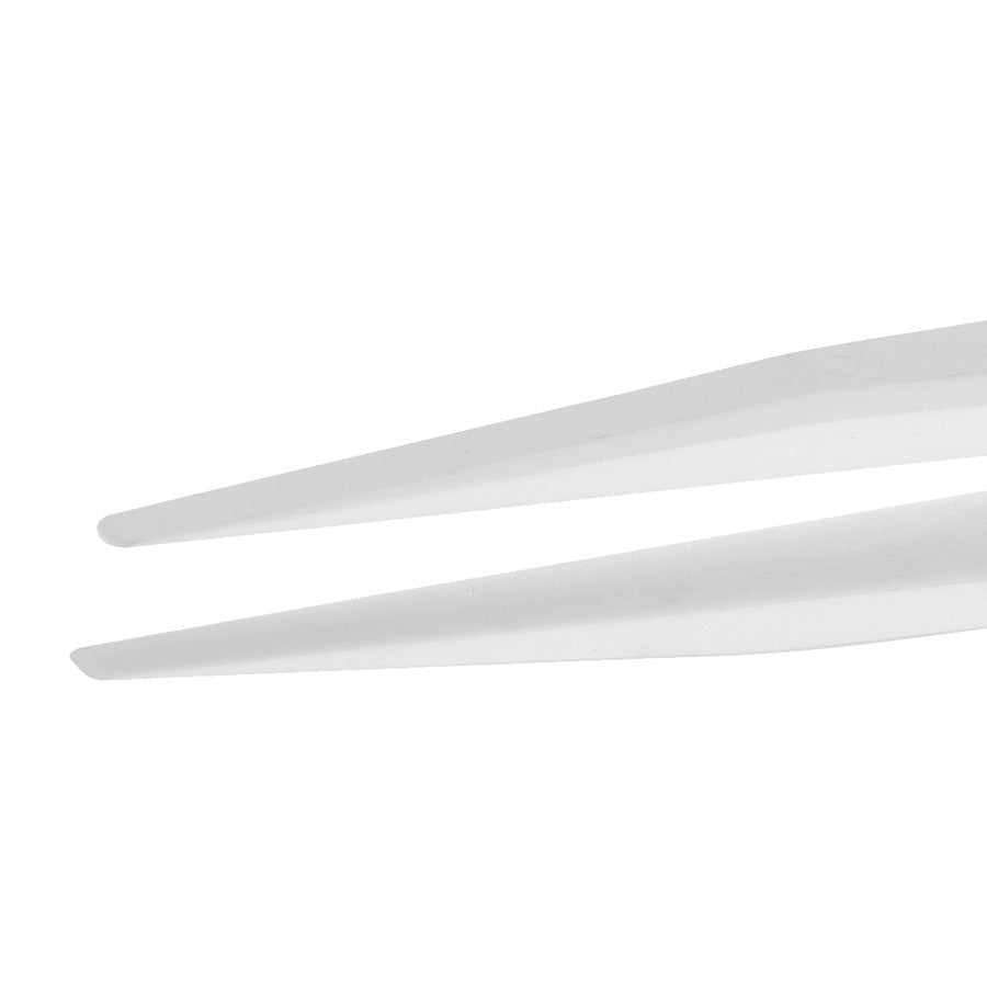 Techni-Pro 758TW2661 Ceramic Tip Tweezers, Style 2A, Zirconia Tips A2AMZ, Round, Flat, 5.5"