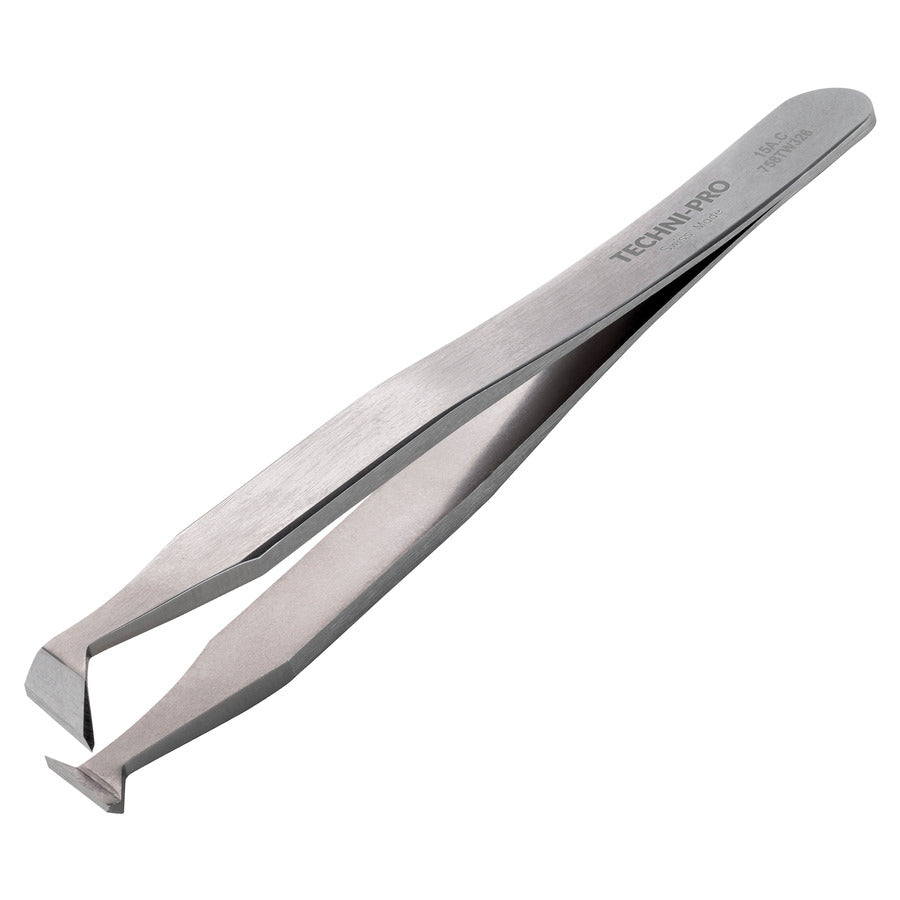 Techni-Pro 758TW326 Schneidzange, Stil 15A, Kohlenstoffstahl, abgewinkelte Klingen, 11,9 cm