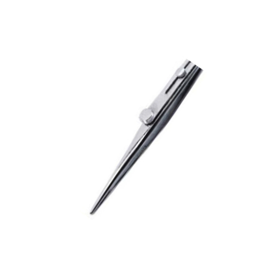 Techni-Pro 758TW386 Pinzette, Schiebeschloss, gezackt, 5,5" Gesamtlänge