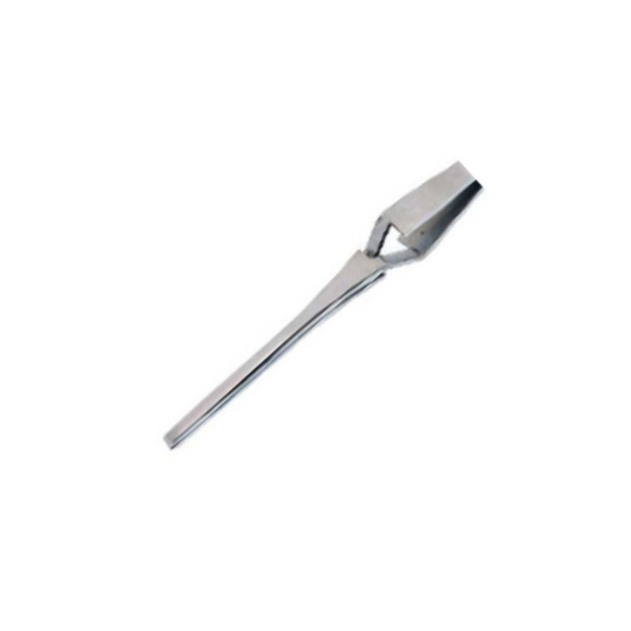 Techni-Pro 758TW402 Pinzette, stumpfe Spitze, gezahnt, umgekehrt, 6,5 Zoll Gesamtlänge