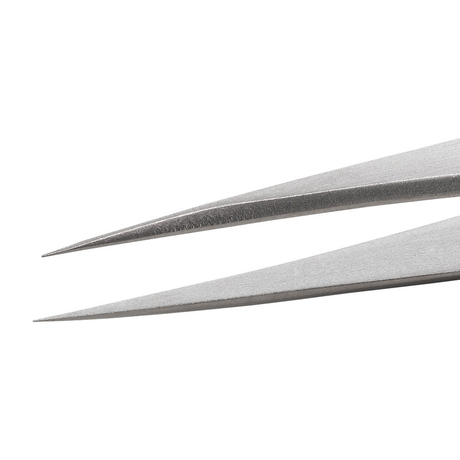 Techni-Pro 758TW414 Hochpräzise Pinzette, Stil 1, Titan, Fein, Scharf, 12 cm