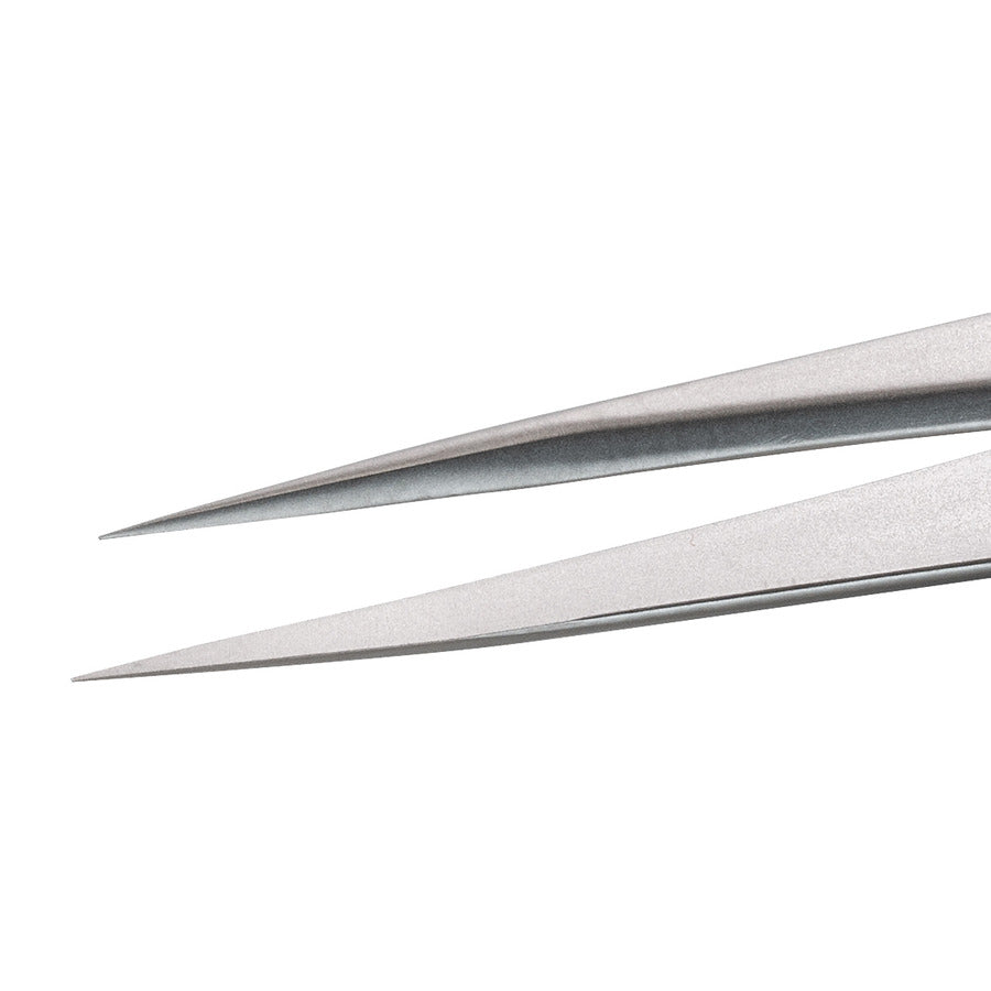 Techni-Pro 758TW478 Hochpräzisionspinzette, Stil 3C, säure-/antimagnetisch, Edelstahl, fein, spitz, 4.3"