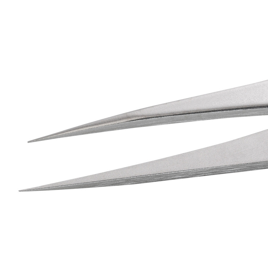 Techni-Pro 758TW522 Hochpräzisionspinzette, Stil 0, Anti-Säure/Anti-Magnetisch, Edelstahl, Fein, 4.7"