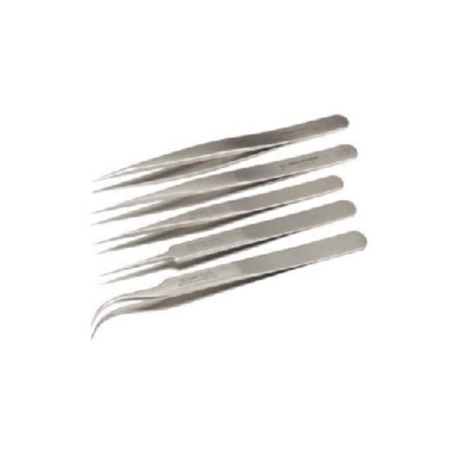 Techni-Pro 758TW546 Pinzetten-Set, Schweizer Präzision, 5-teilig