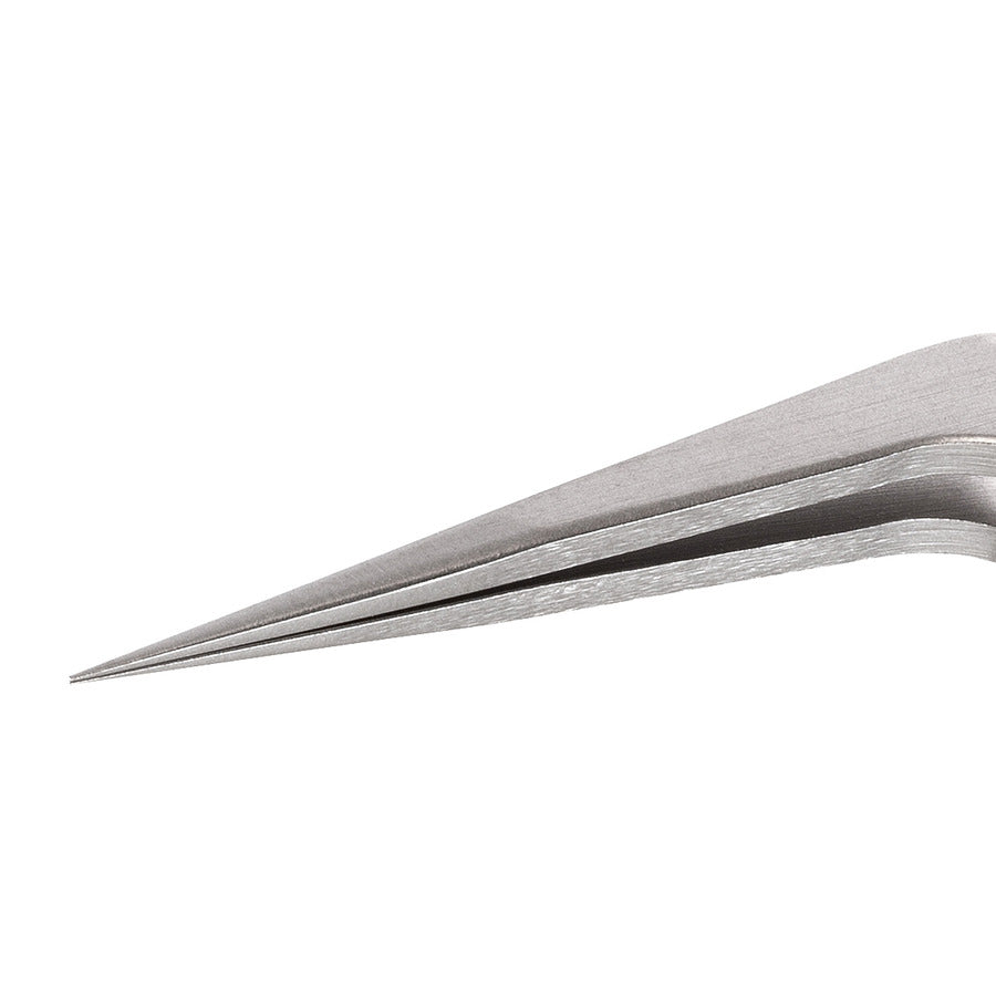 Techni-Pro 758TW605 Pinzette mit umgekehrter Funktion, Stil 5AX, säure-/magnetresistent, Edelstahl, sehr fein, 4,3"