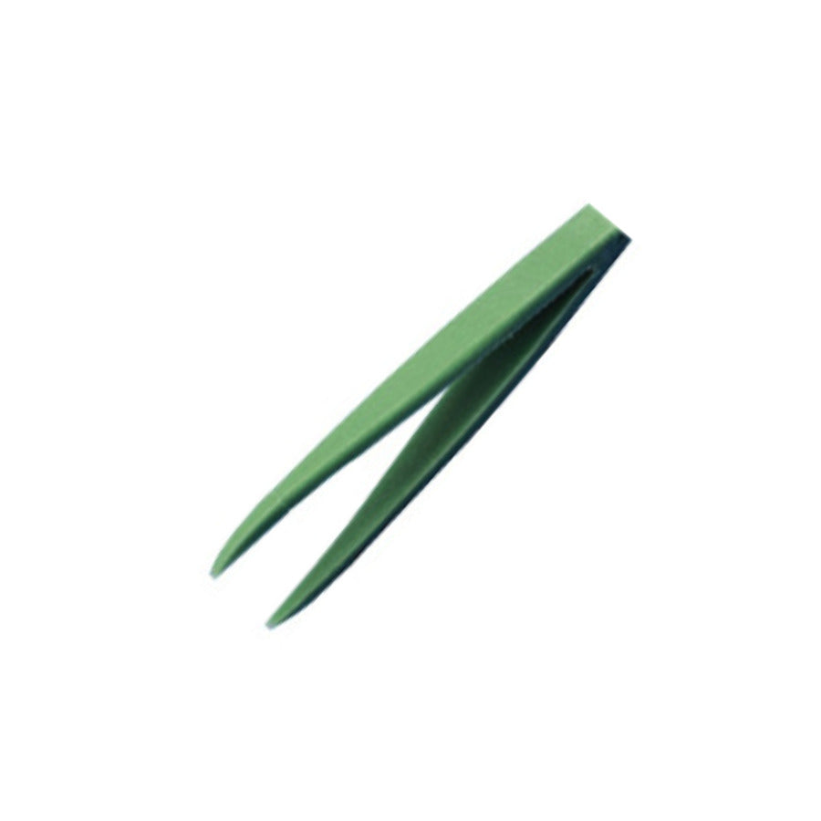 Techni-Pro 758TW626 Pinzette, Soft Green, Delrin, 2A, 4.325"