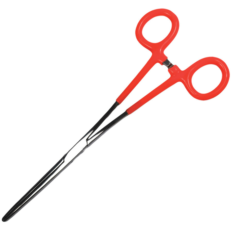 Techni-Pro 891-554 Arterienklemme, gerade, mit Gummigriff, 10-3/8" Gesamtlänge