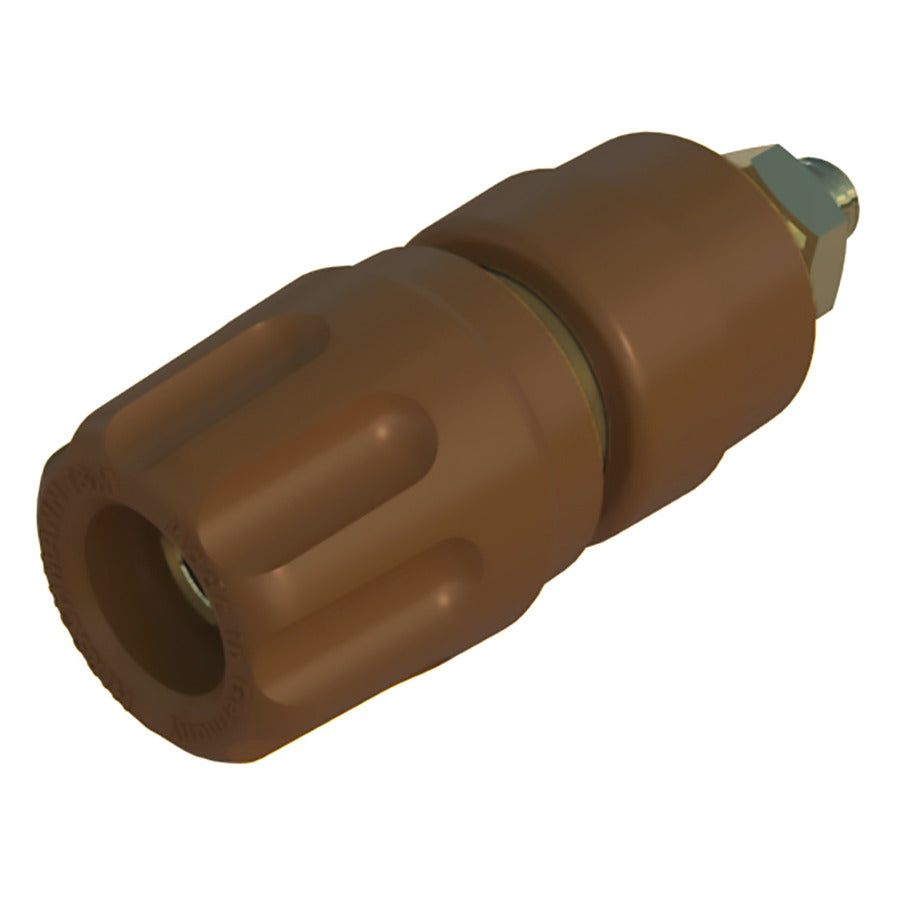 SKS Hirschmann Test & Measurement PKI 10 A braun / brown Au